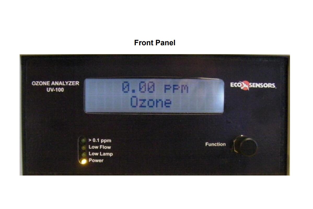 Eco Sensors  UV-100臭氧分析儀操作手冊(圖1)