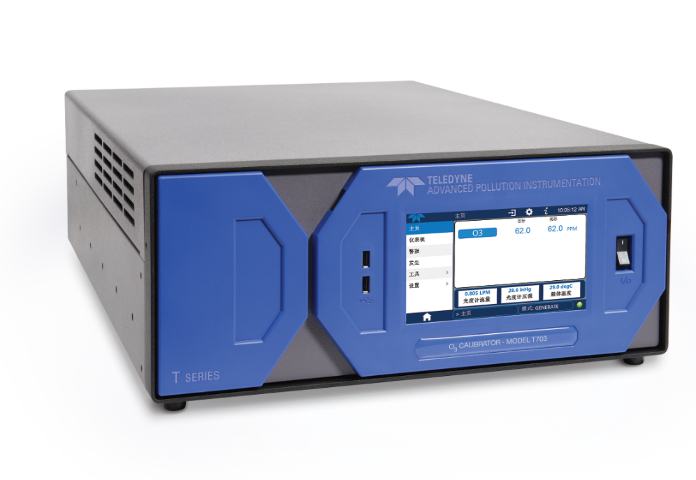 美國TAPI  T703/ t703u臭氧校準儀輸出濃度是多少(圖1)
