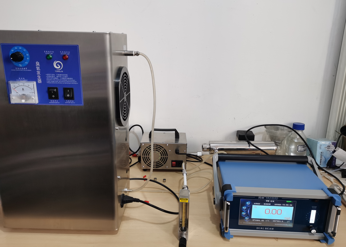 臭氧在線檢測儀測臭氧濃度現場(圖1)